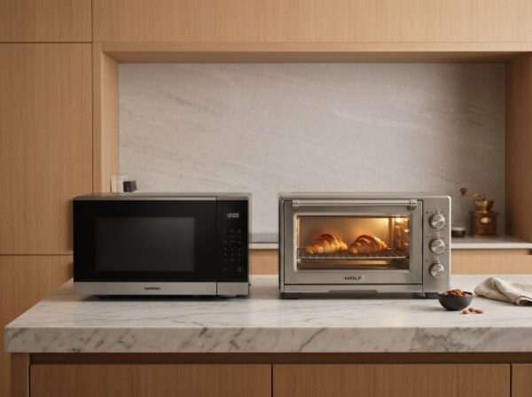 蒸氣烘烤微波爐示意 / Steam convection microwave oven